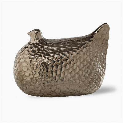 Bitossi Figura Gallina Argen. Riedizion