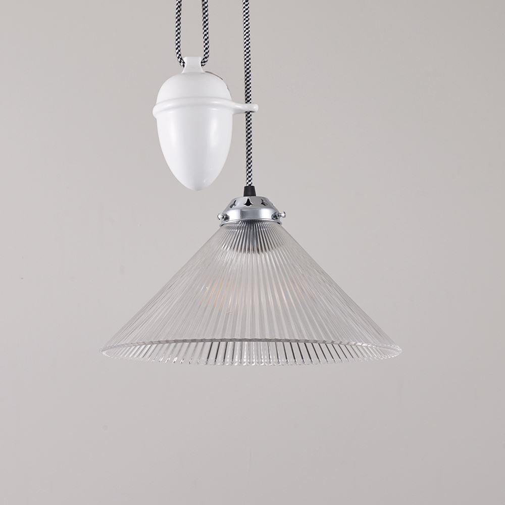 Original BTC Conical Prismatic Rise & Fall Pendant