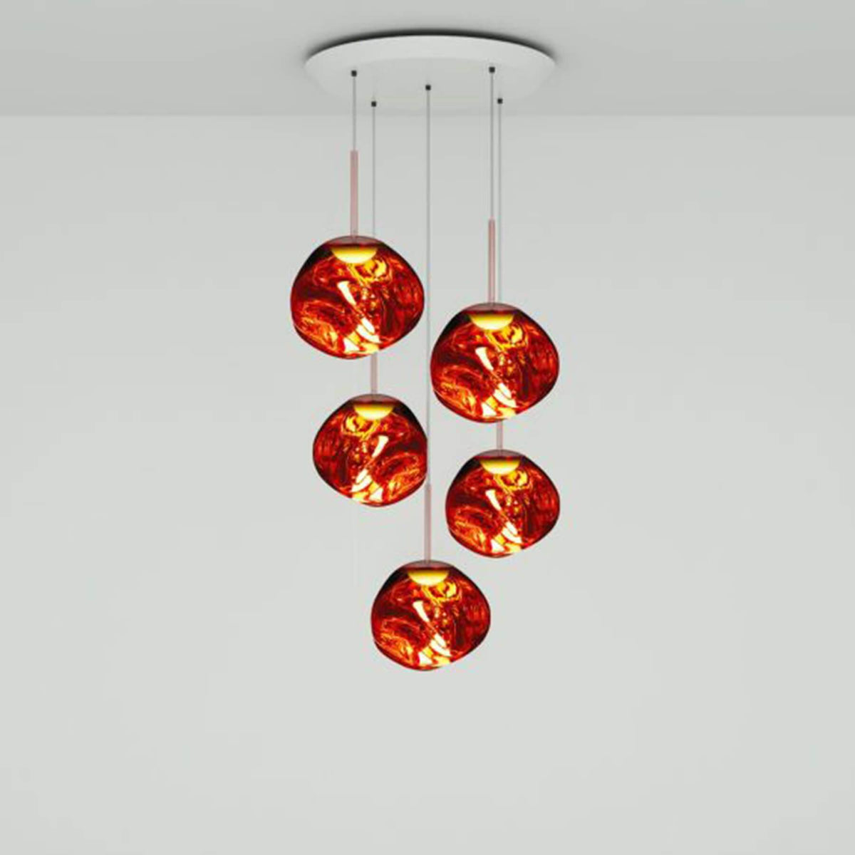 Tom Dixon Melt Round LED Pendant Light System