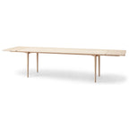 MAKE nordic Holmen Extendable Rectangular Dining Table, 210cm-240cm Length