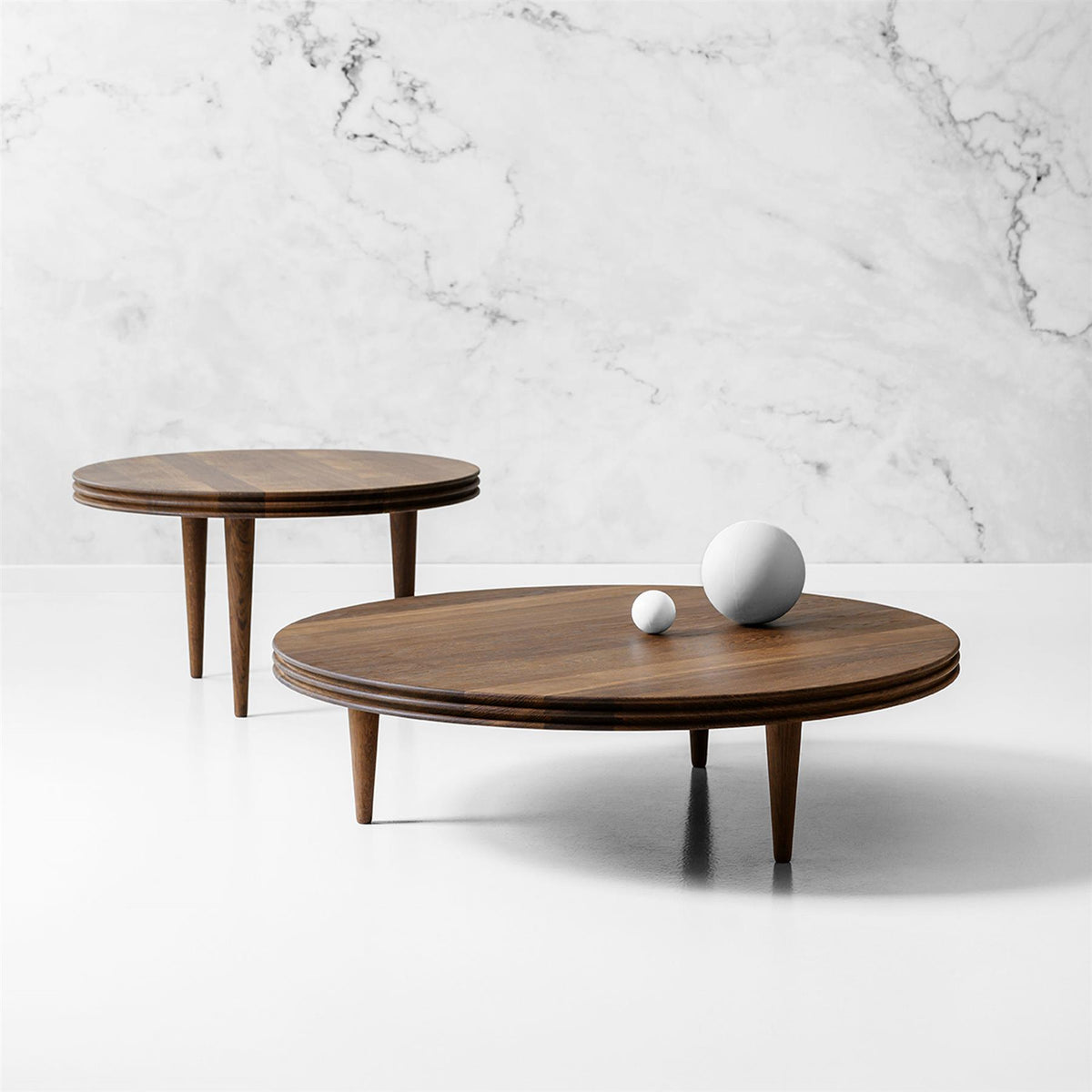DK3 Groove Round Coffee Table