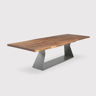 Riva 1920 Bedrock Plank C Dining Table