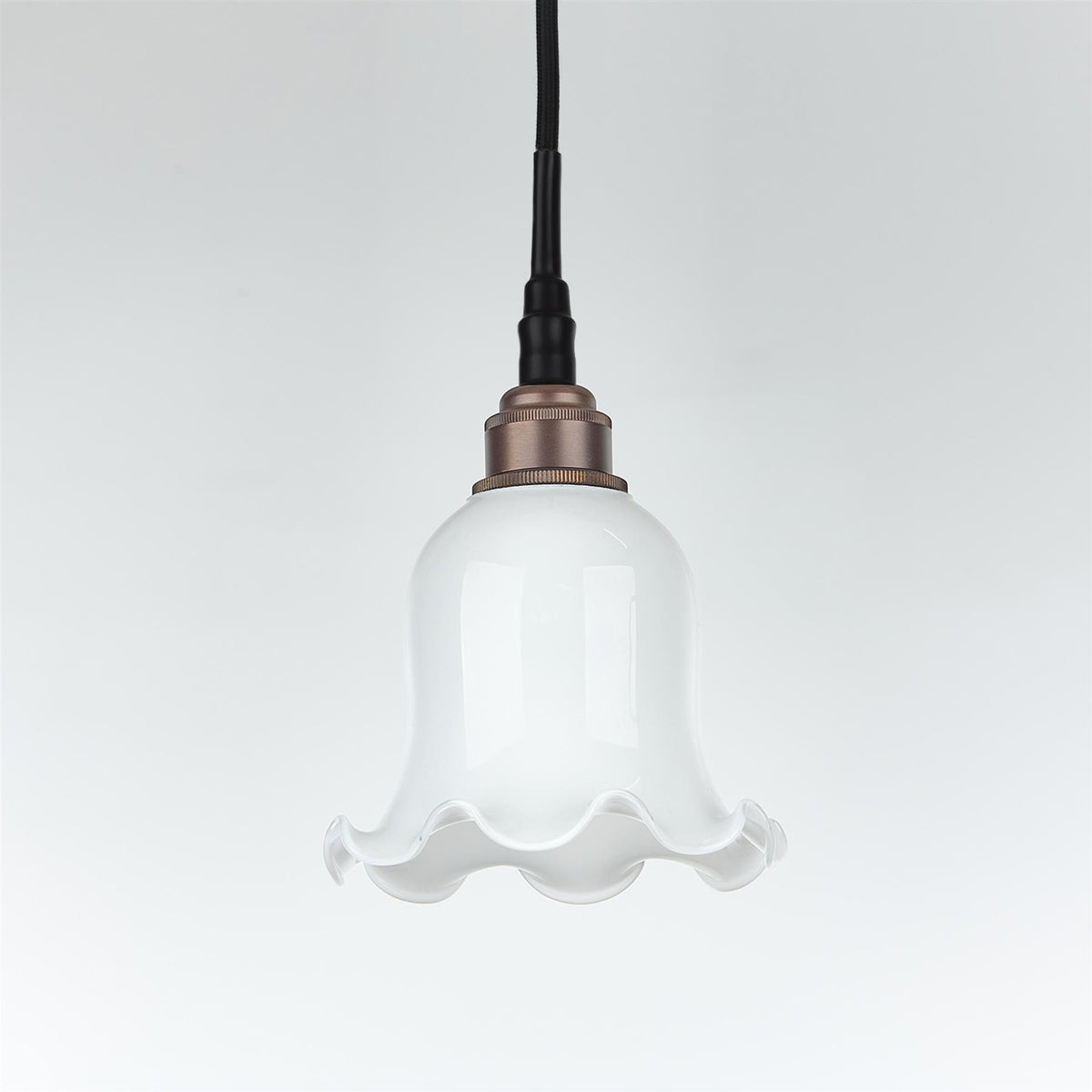 Old School Electric Tulip Pendant Light : Bathroom Version