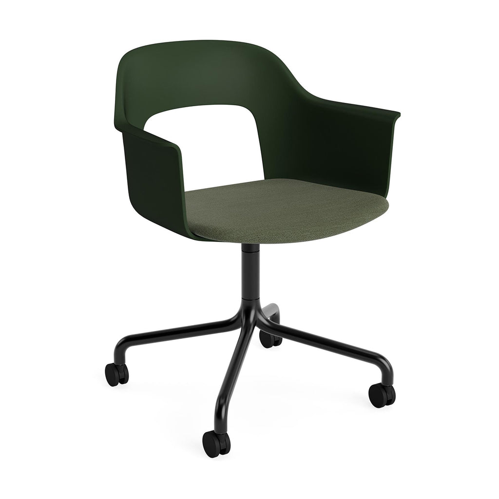 HAY Layout Armchair 263 with 4 Star Swivel Wheel Base