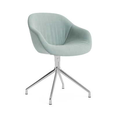 HAY AAC 221 Chair, Soft Upholstery 4 Star Swivel Base Standard Glider