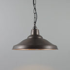 Davey School Spun Pendant Light