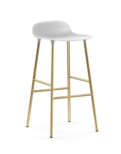 Normann Copenhagen Form Barstool - Metal Legs