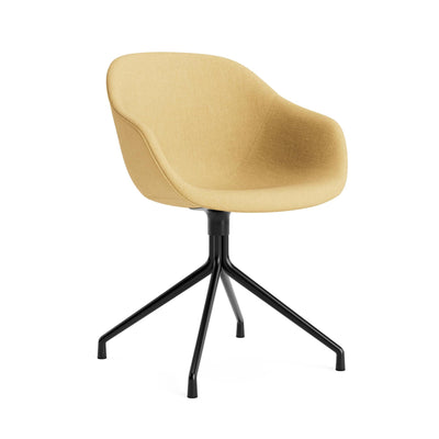 HAY AAC 221 Chair, Upholstered 4 Star Swivel Base Standard Glider