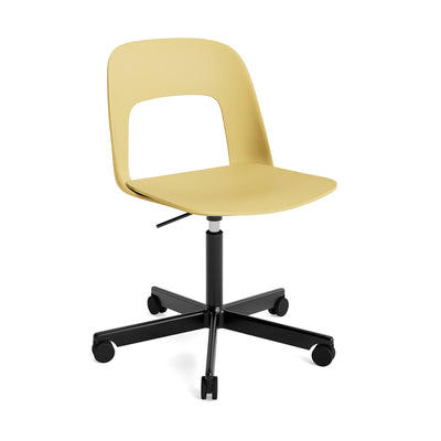 HAY Layout Chair 141 with 5 Star Swivel Wheel Base and Gas Lift