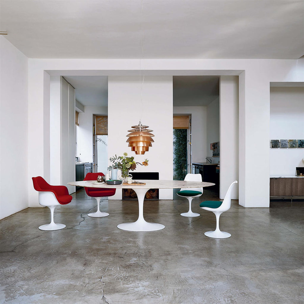 Knoll Saarinen Dining Table - Oval Marble