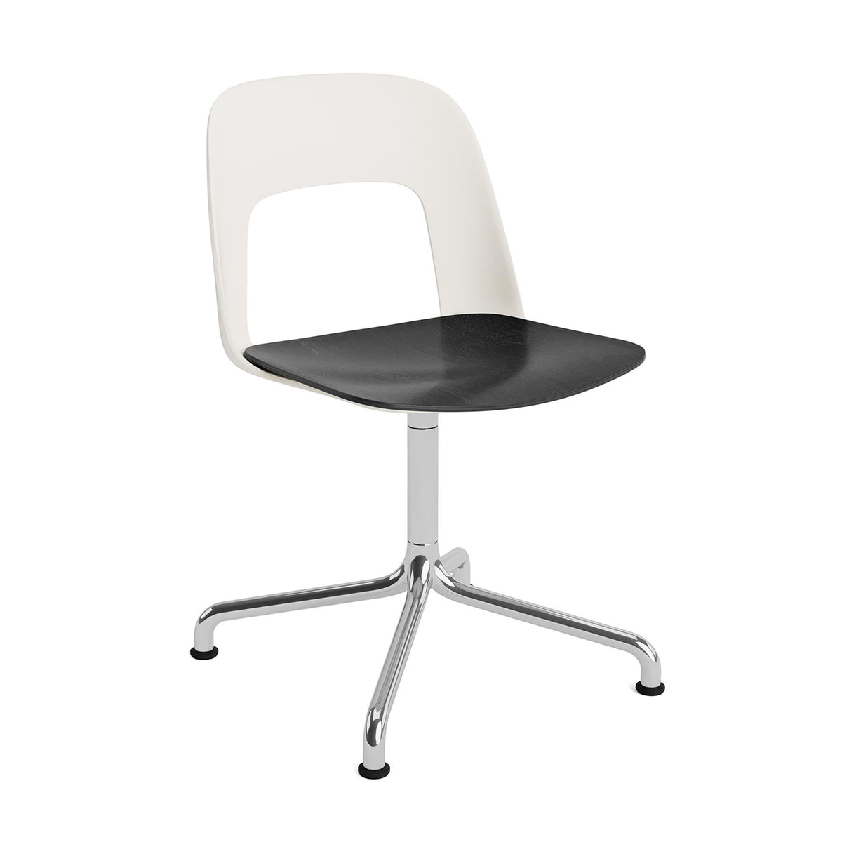 HAY Layout Chair 152 with 4 Star Swivel Arc Base
