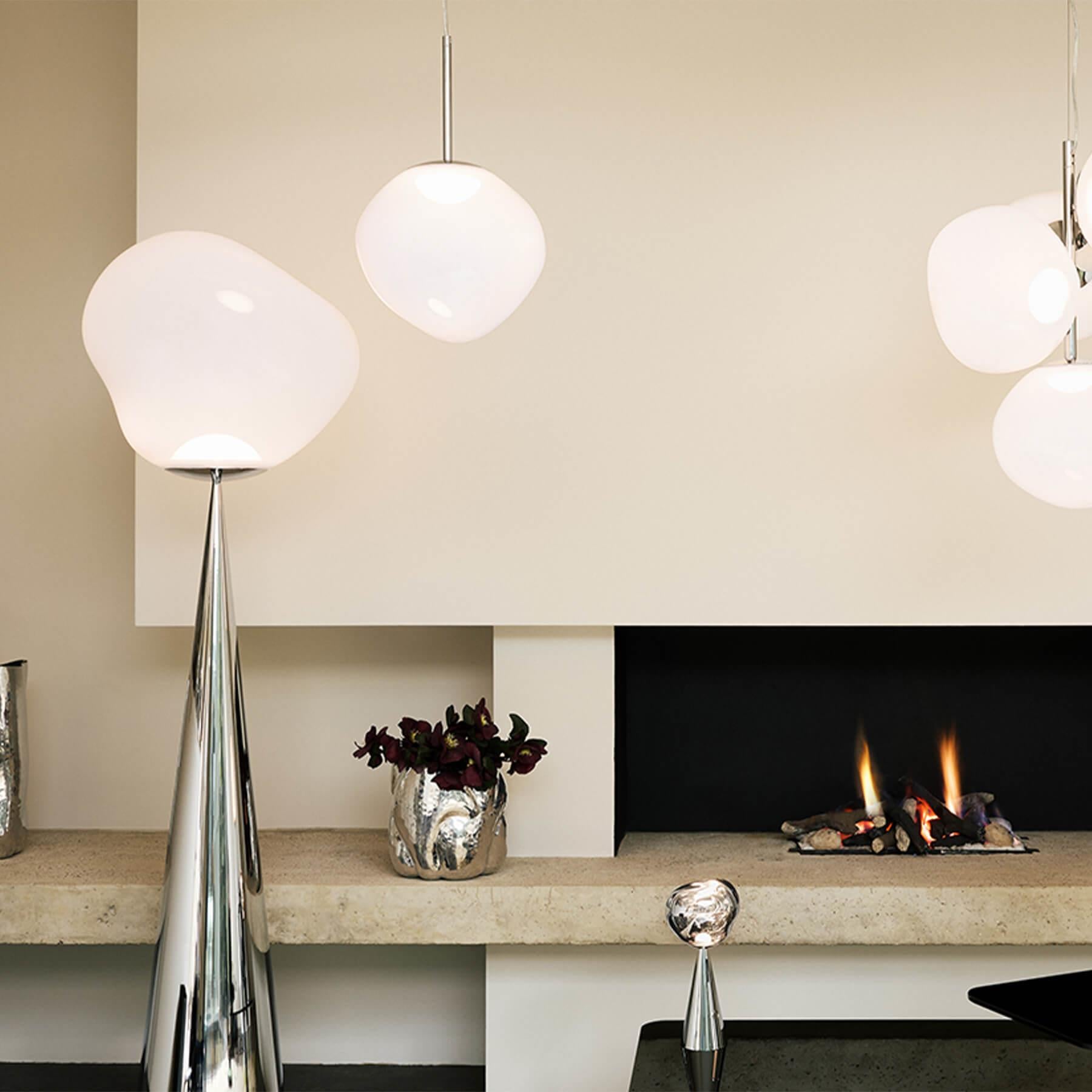 Tom Dixon Melt LED Cone Fat Floor Light | Holloways of Ludlow