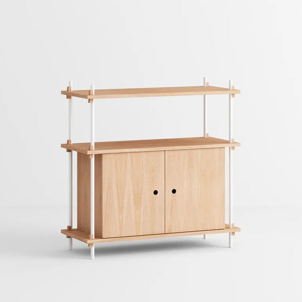 Outlet Moebe Shelving System - S.851.B Oak White