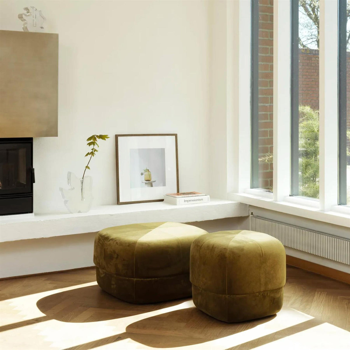 Normann Copenhagen Circus Velour Pouf