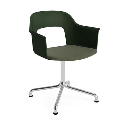 HAY Layout Armchair 253 with 4 Star Swivel Arc Base