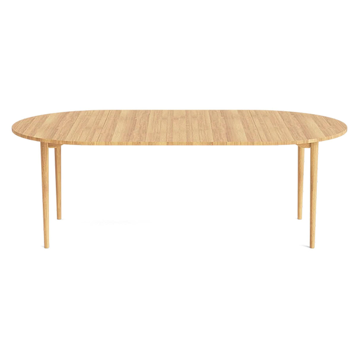 MAKE nordic Holmen Extendable Round Dining Table