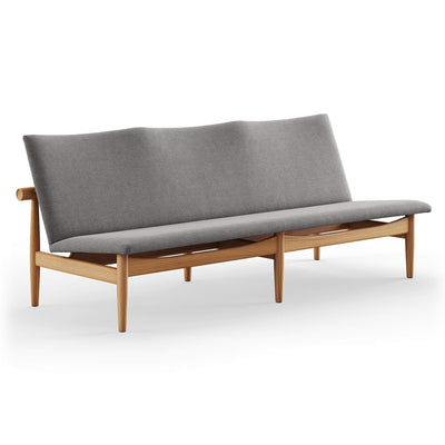 Finn Juhl The Japan 3 Seater Sofa in Dark Oiled Oak
