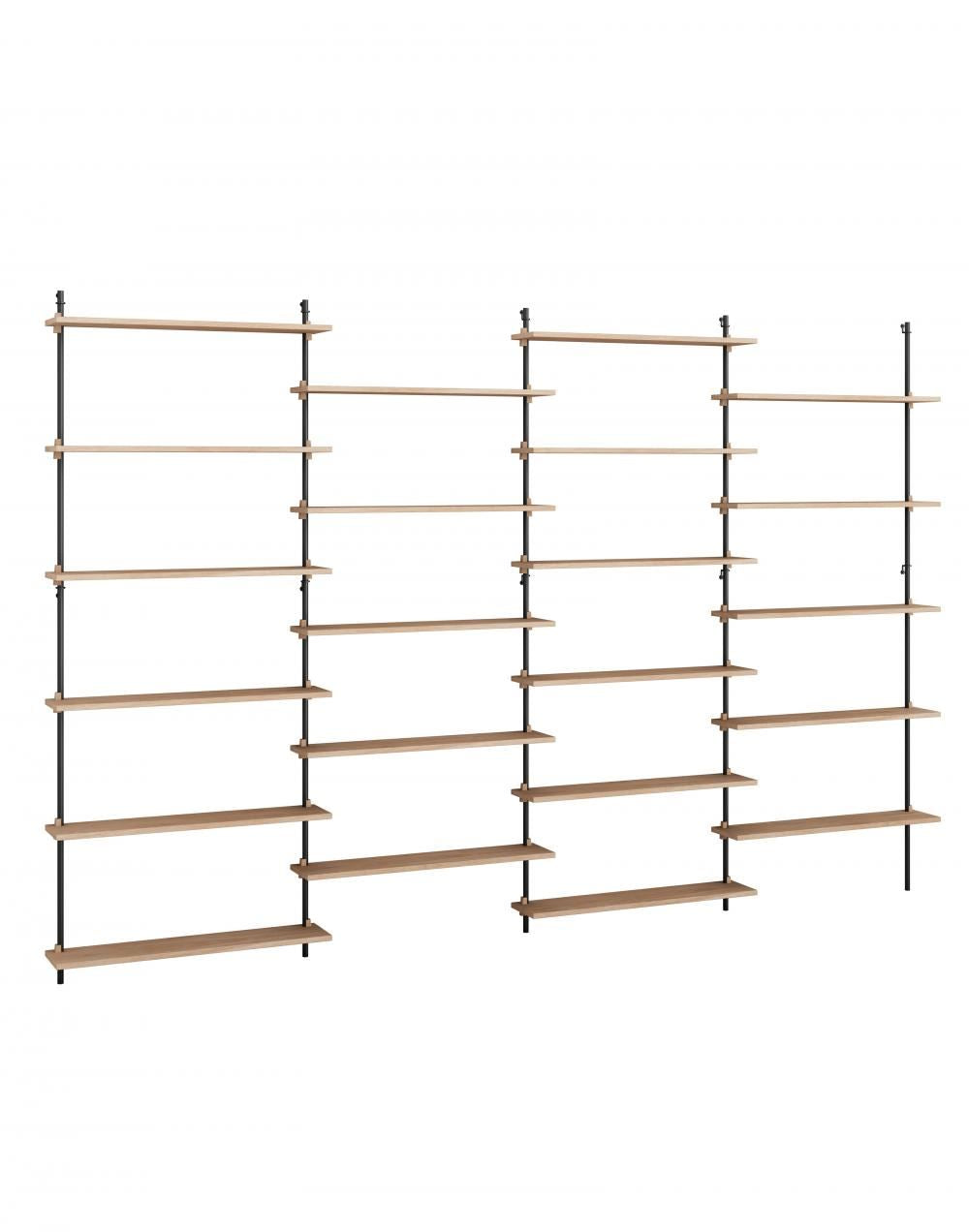 MOEBE Wall Shelving Set Quadruple