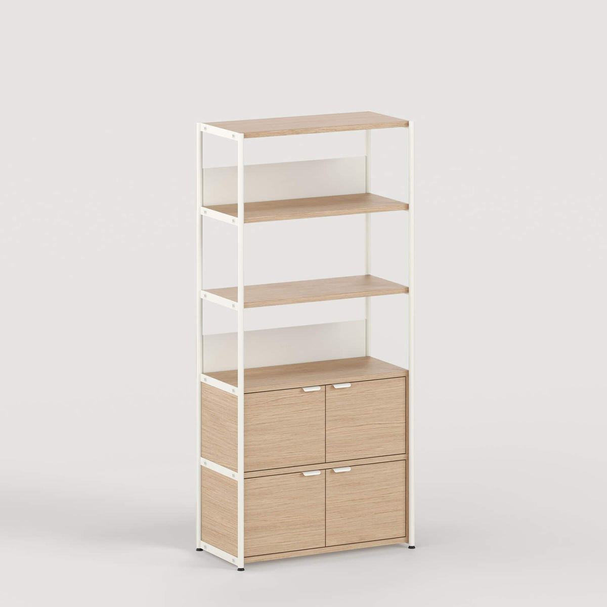 TIPTOE Unit Shelf Level 5 & 6 with Double Doors Shelf