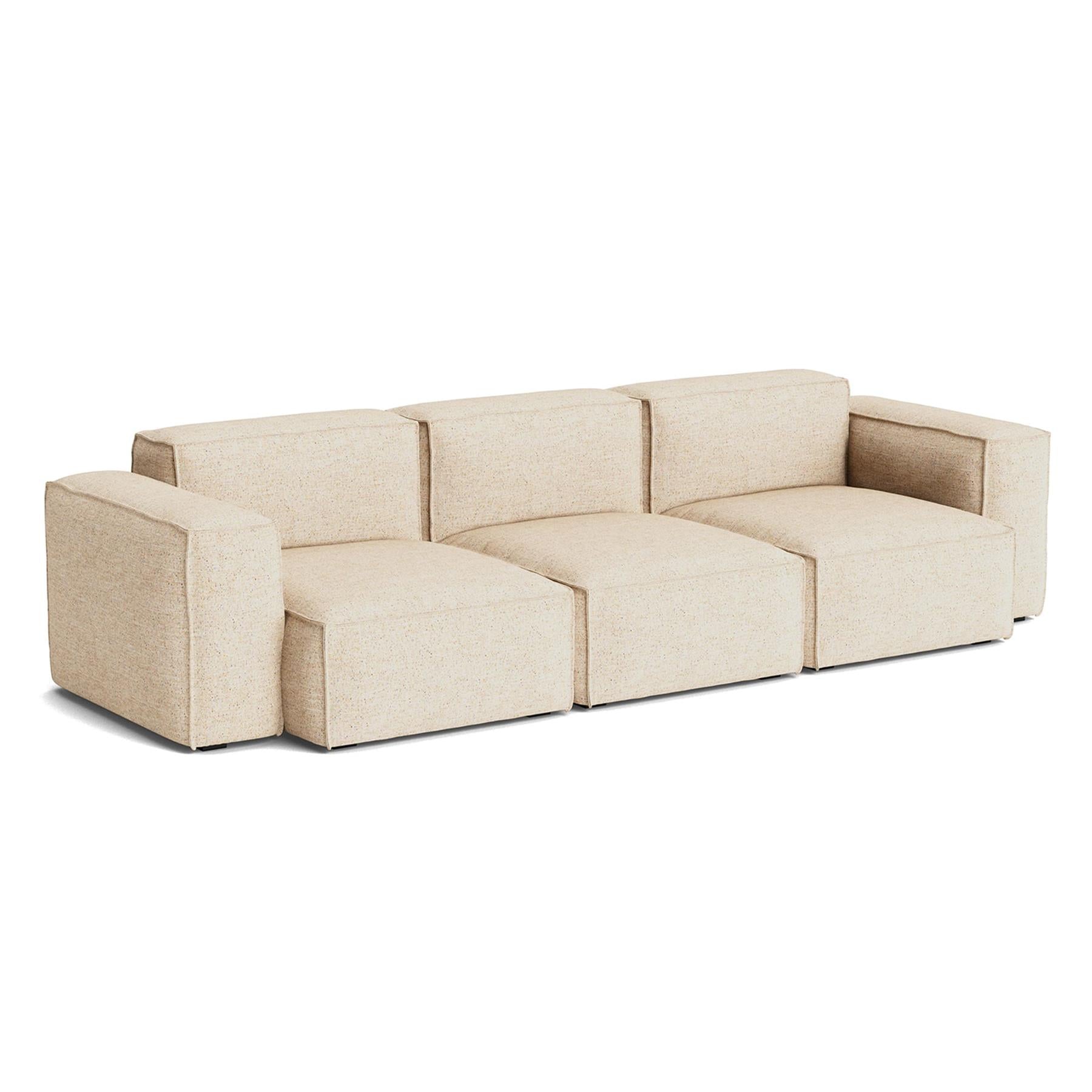 HAY Mags Soft 3+ Seater Sofa Low Armrest with Removable Cover Combination 1