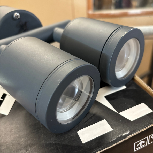 B-Stock Hunza Twin Wall Spot - Powder Coat - Dark Grey