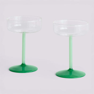 HAY Tint Coupe Glass, Set of 2