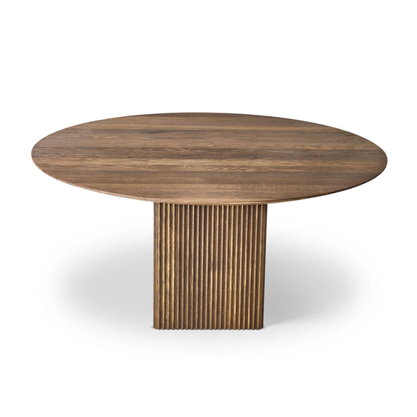 DK3 Ten Round Extendable Dining Table, 74cm Height