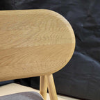 Ex-Display Brdr Kruger Theodor Dining Chair in Oak **STORE COLLECTION ONLY**