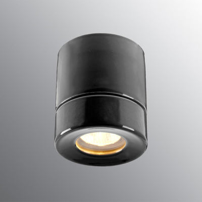 Outlet IFO Electric Light On Sauna Downlight - Black