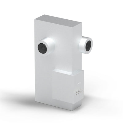 Transparent Brutalist Speaker