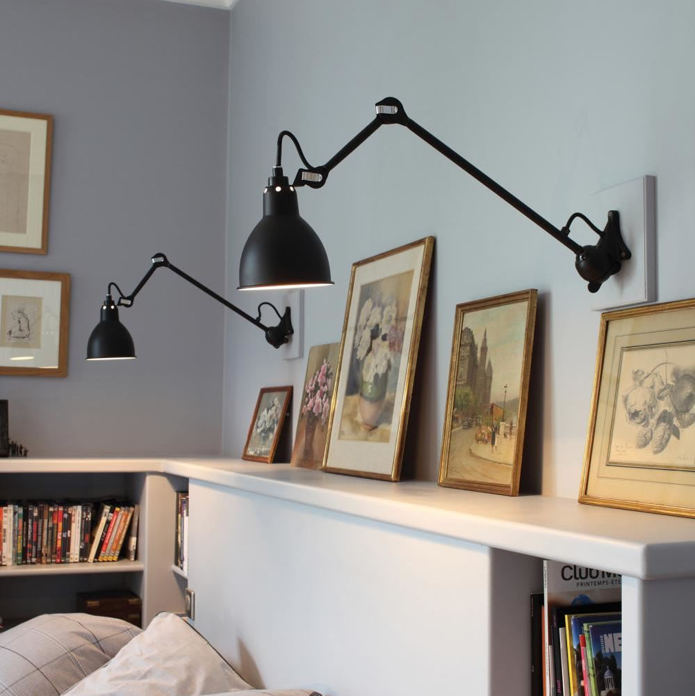 DCW Editions Lampe Gras 222 Wall Light - Black Arm