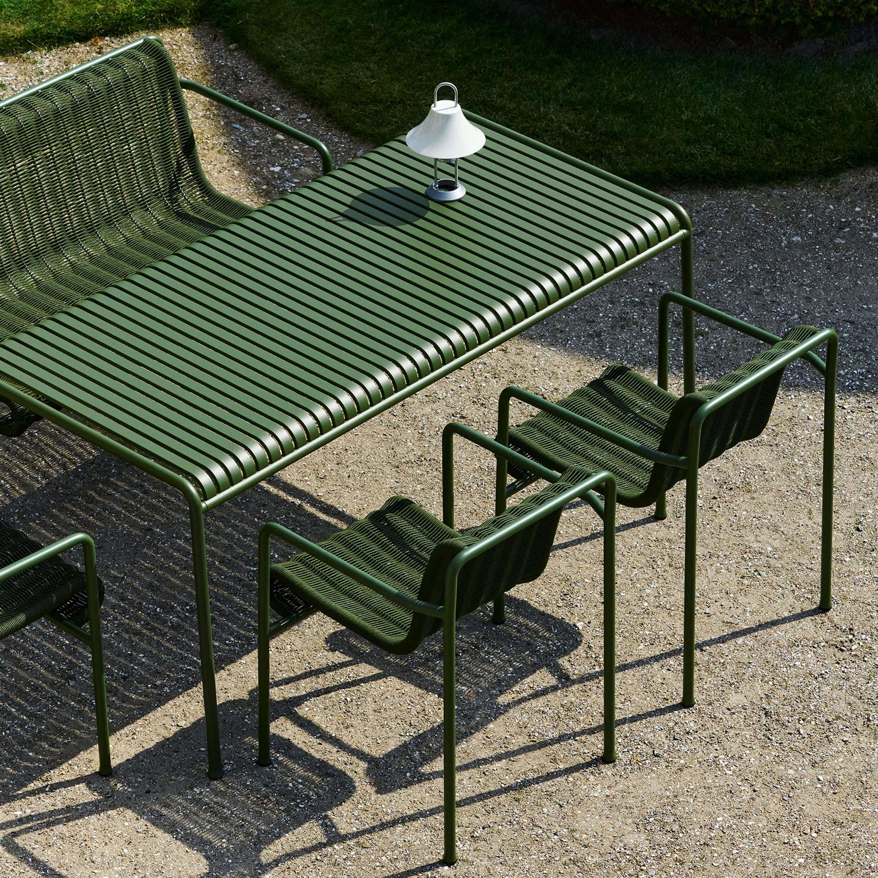 HAY Palissade Cord Garden Dining Armchair | Holloways of Ludlow