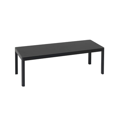 B-Stock Muuto Workshop Coffee Table - 120 x 43cm, Black Legs and Top