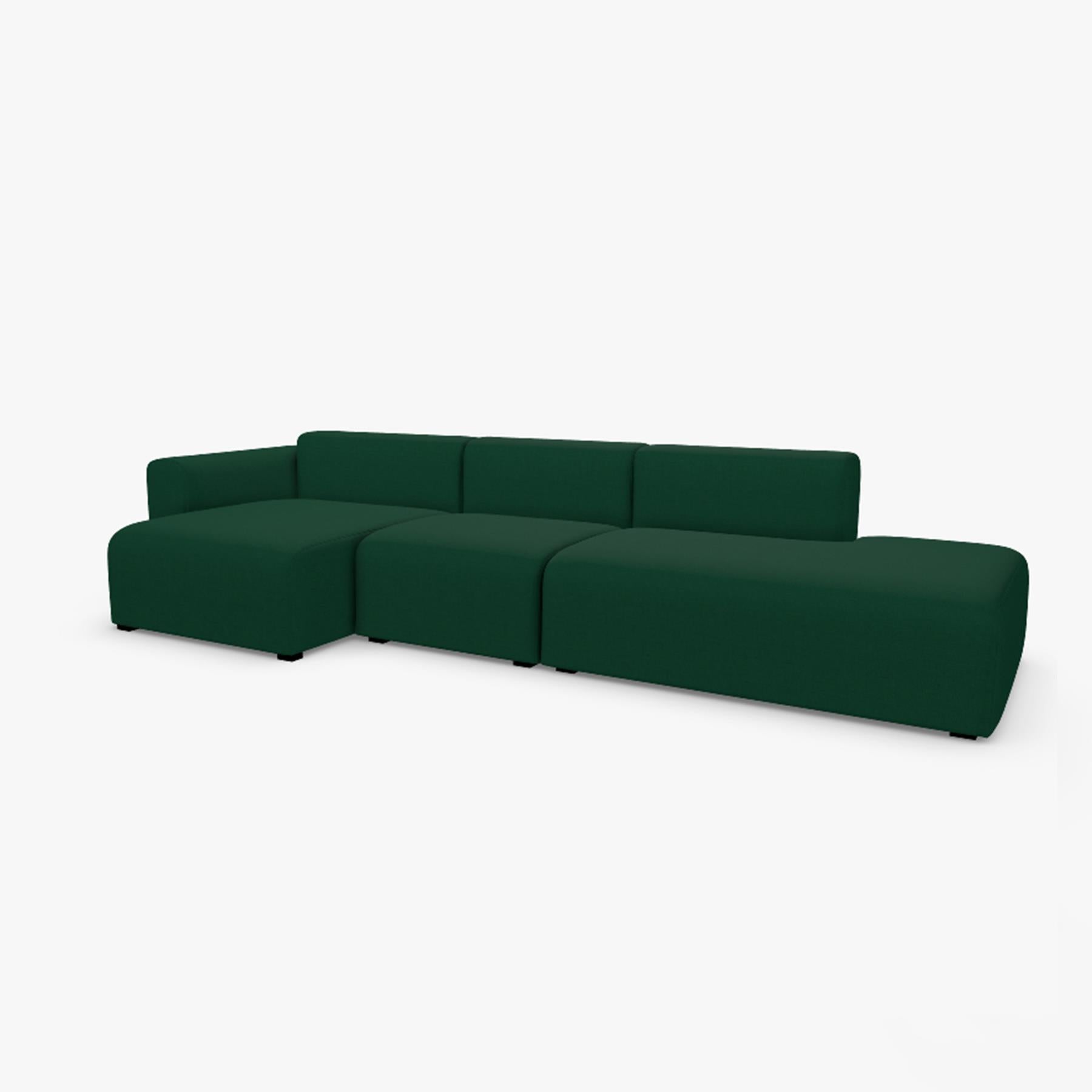HAY Mags Sofa 3+ Seater Combination 4 Left