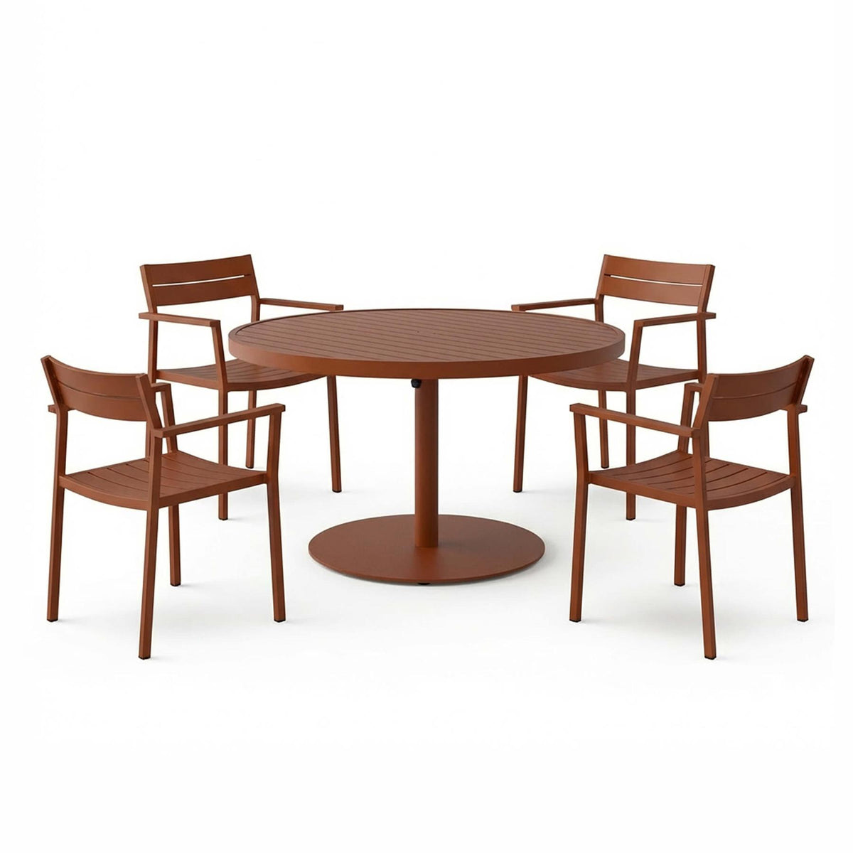 Case Furniture Eos Round Outdoor Dining Set - Curated by Holloways of Ludlow