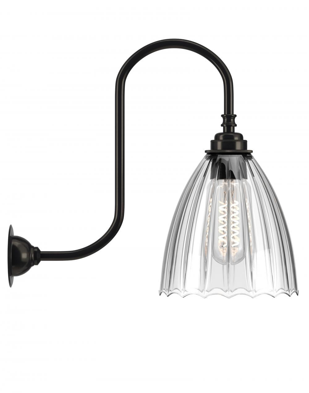 Fritz Fryer Ledbury Swan Neck Wall Light