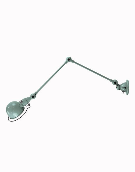 Outlet Jielde Signal Two Arm Adjustable Wall Light - Vespa, Gloss, Hardwired (No Switch)