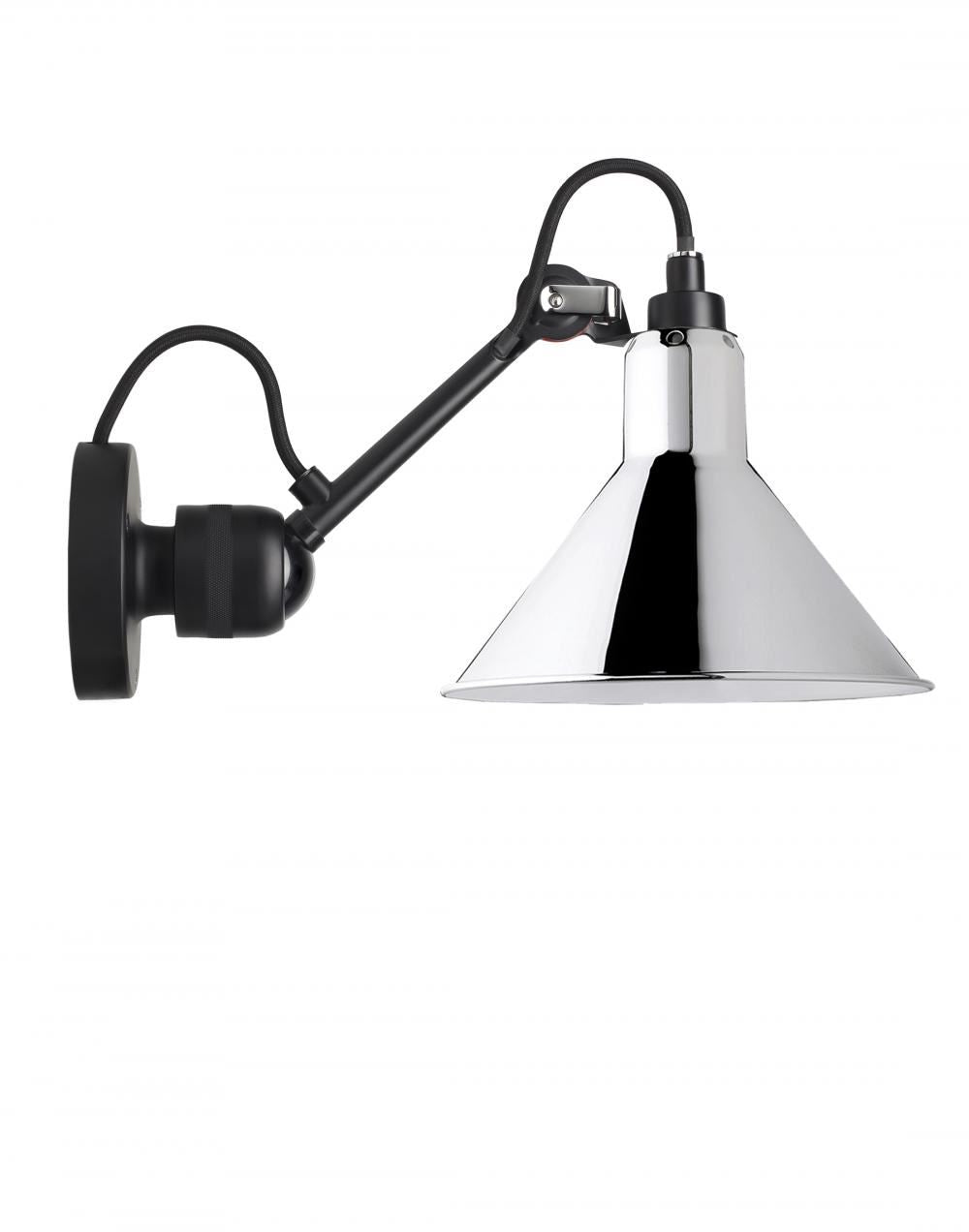 DCW Editions Lampe Gras 304 Small Wall Light - Black Arm