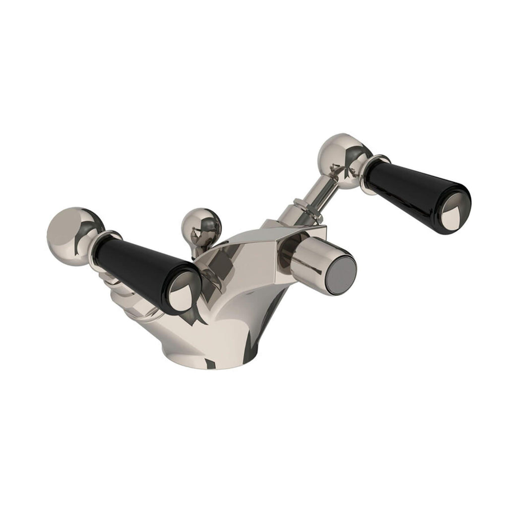 Lefroy Brooks Classic Mono Bidet Mixer with Levers & Pop-up Waste
