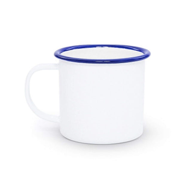 Outlet Old School Electric Vintage Mug - Blue Rim