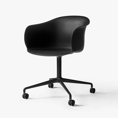 &Tradition JH36 Elefy Chair with Swivel Base & Castors
