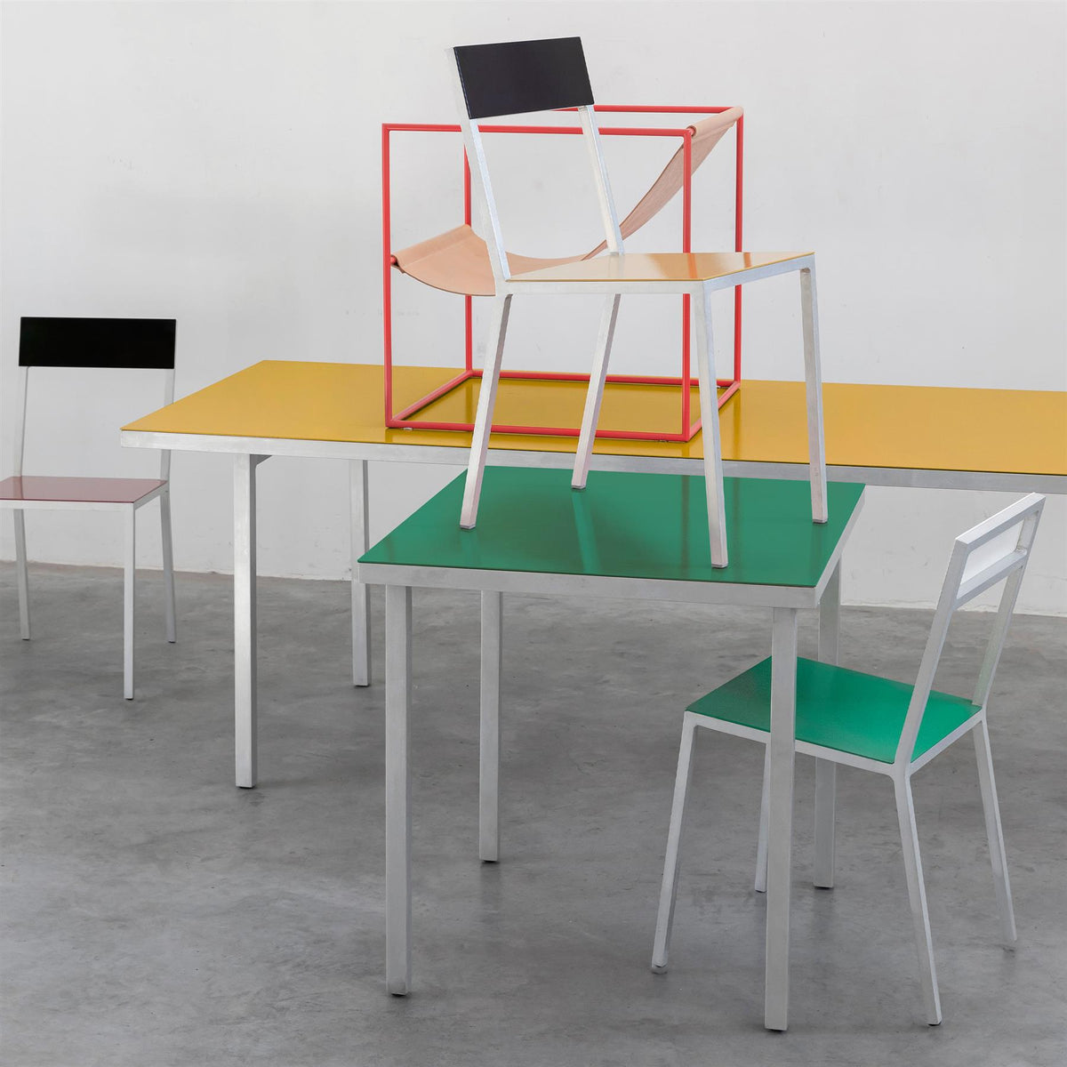 Valerie Objects Alu Medium Dining Table