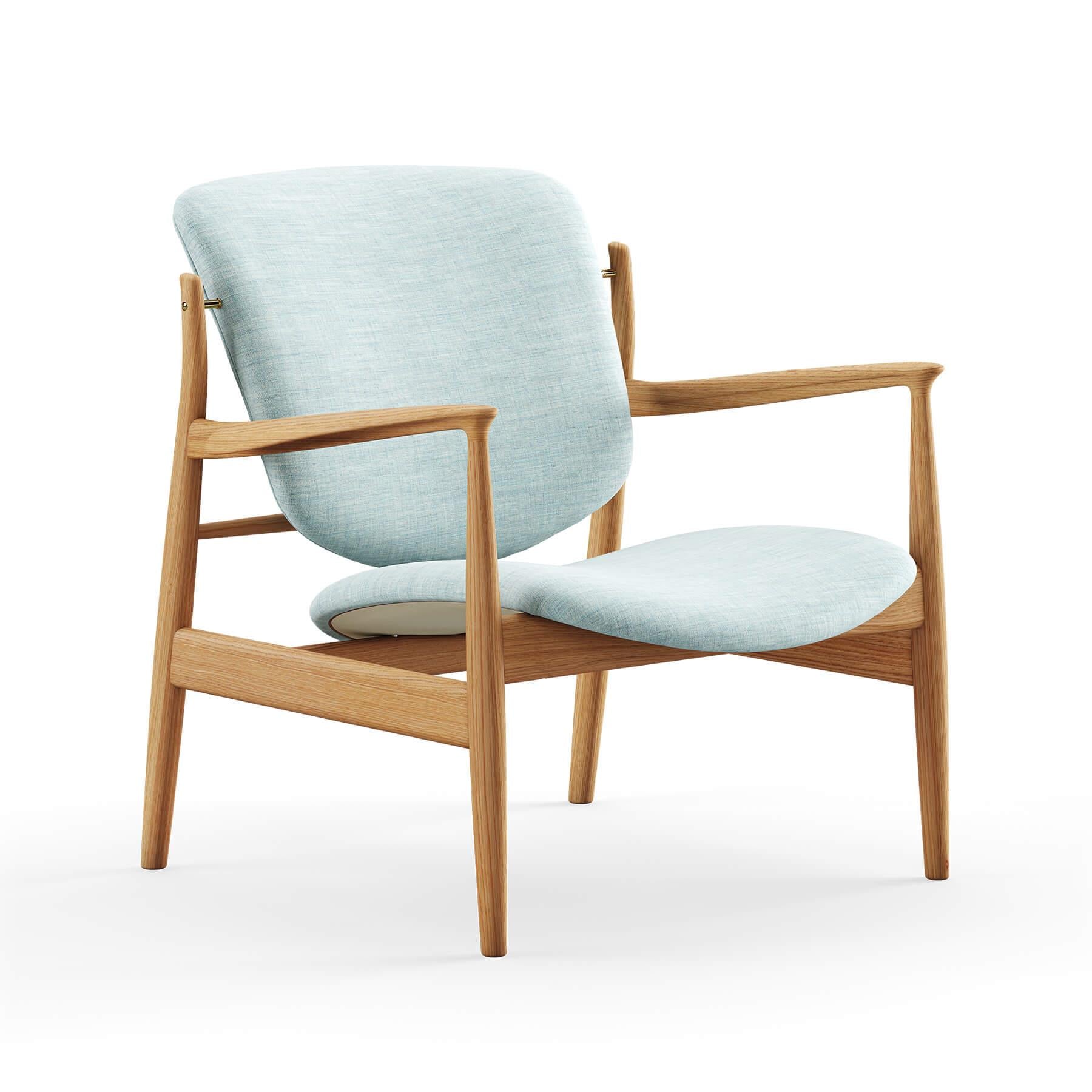 Finn Juhl The France Chair in Dark Oiled Oak