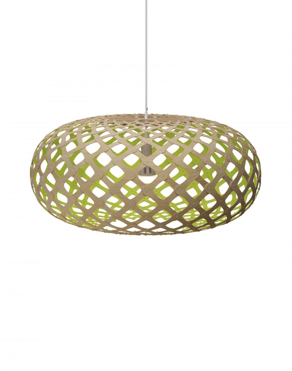 David Trubridge Kina Pendant Light Coloured - 1 Side
