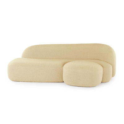 Kartell Aaland 3+ Seater Sofa Tissue Gorgone