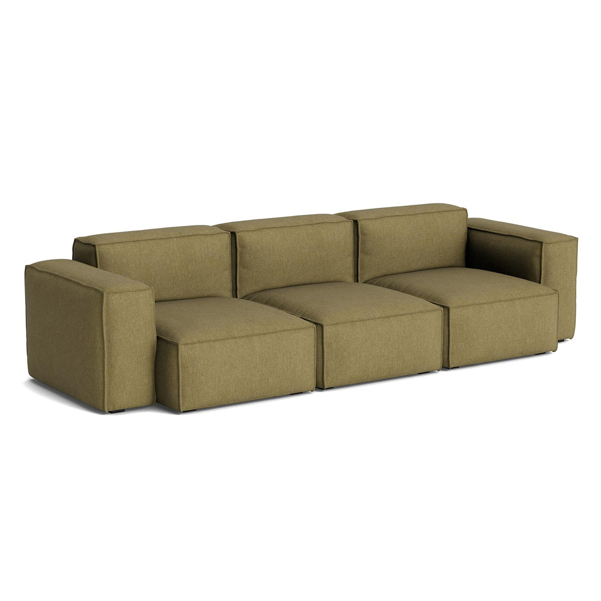 HAY Mags Soft 3+ Seater Sofa Low Armrest with Removable Cover Combination 1