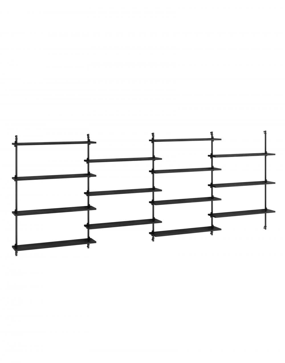 MOEBE Wall Shelving Set Quadruple