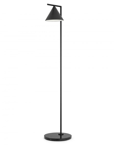 Ex-display (Wimbledon store) Flos Captain Flint Floor Lamp - Anthracite / black marble