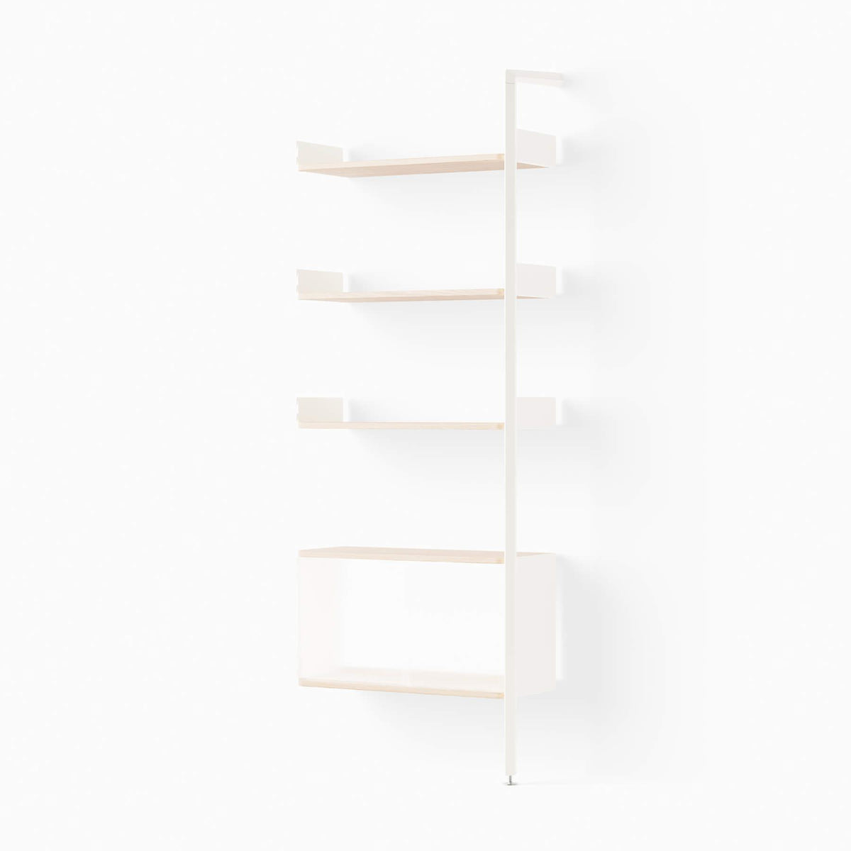 &Tradition Rombe IF6 Industrial Facility Shelves Extension With Cabinet