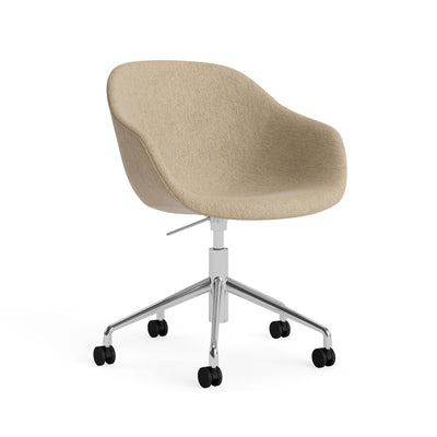 HAY AAC 253 Chair, Upholstered - 5 Star Swivel Base, Gas Lift and Wheels